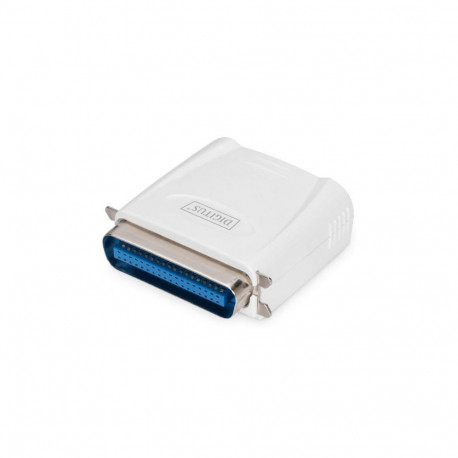Digitus Fast Ethernet Print Server, 1-Port 1x RJ45, 1x DB-36-pin male Centronics, White
