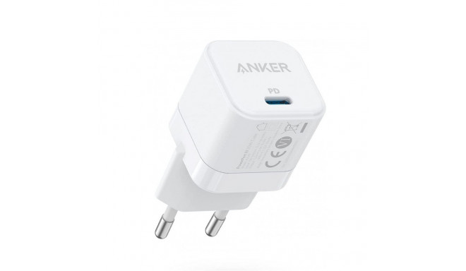 Anker vooluadapter 20W 1C Cube, valge
