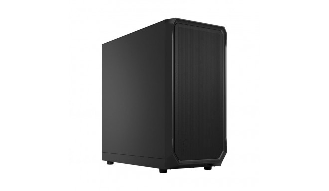 Fractal Design Focus 2 Black Solid, Midi Tower, Power supply included No