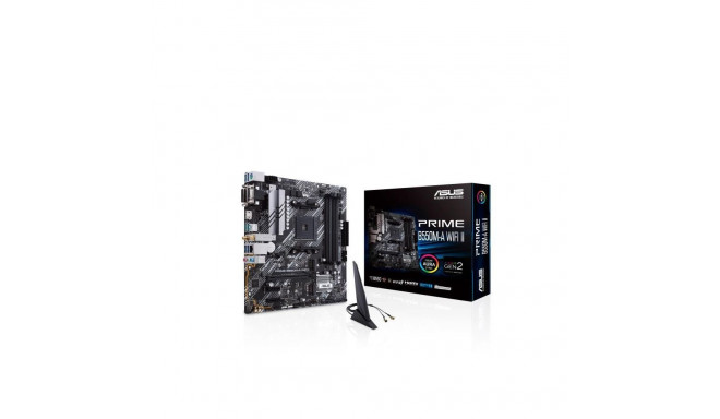 Asus emaplaat AMD B550 SAM4 MicroATX DDR4x4 2xPCI-Express 3.0 1x 1xPCI-Express