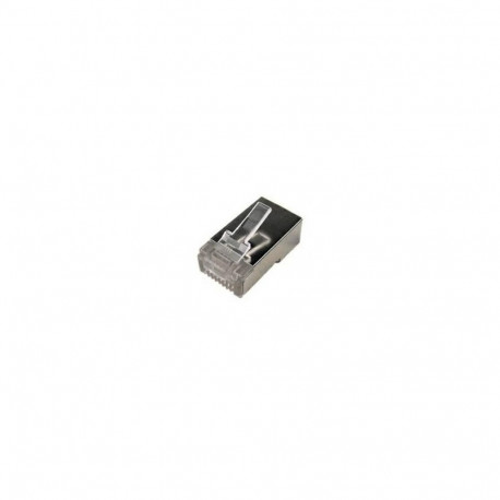 Logilink MP0003 CAT5e Modular PlugSuitable for 8P8C Round CableConnector shieldedGold-plated contact