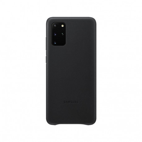 Samsung Galaxy S20 Plus Leather Cover Black