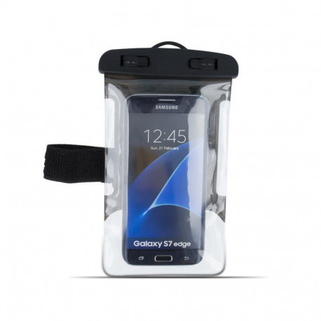 GreenGo Universal Waterproof case with armband 5.5'' Black