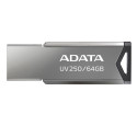 Adata mälupulk 64GB UV250 USB 2.0, hõbedane