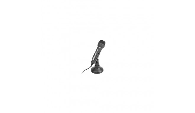 Natec Microphone NMI-0776 Adder Black, Wired