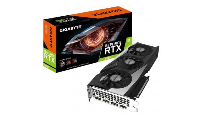 Gigabyte Graphics Card||NVIDIA GeForce RTX 3060|12 GB|192 bit|PCIE 4.0 16x|GDDR6|Memory 15000 MHz|GP