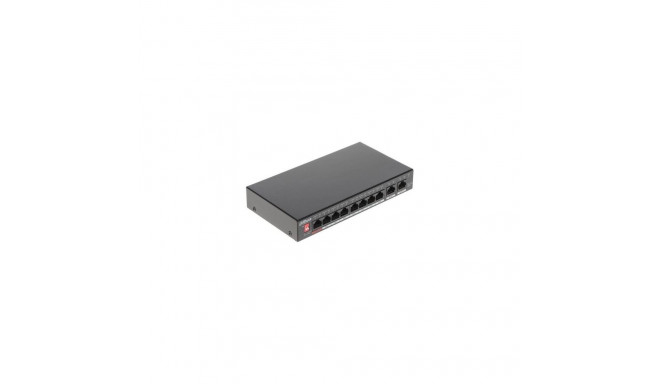 DAHUA Switch||PFS3010-8GT-96|Desktop/pedestal|Rack|8x10Base-T / 100Base-TX / 1000Base-T|PoE ports 8|