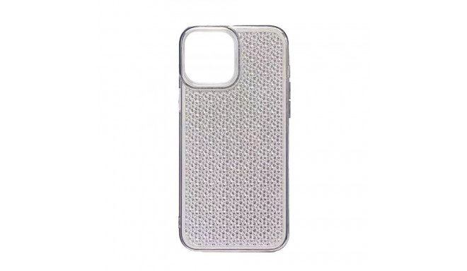 iLike Apple iPhone 14 Silicone case Shine Transparent Black