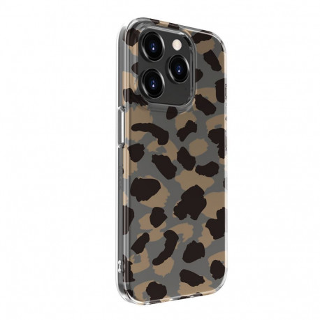 Evelatus Apple iPhone 15 Pro PC Customized Print Design Cheetah