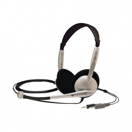 Koss Headphones CS100 Wired, On-Ear, Microphone, 3.5 mm, Black/Gold