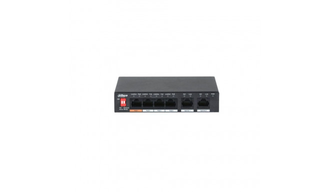 DAHUA Switch||PFS3006-4ET-60|Type L2|PoE ports 4|60 Watts|DH-PFS3006-4ET-60-V2