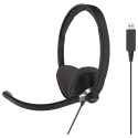 Koss USB Communication Headsets CS300 On-Ear, Microphone, Noise canceling, USB, Black