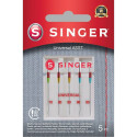 Singer Universal Needle ASST 5PK for Woven Fabrics