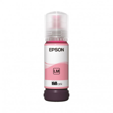 EPSON 108 EcoTank Ink Bottle, Light Magenta
