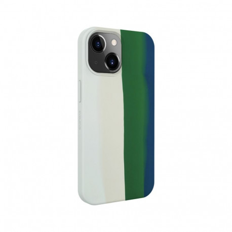 Evelatus Apple iPhone 14 Silicone case Multi-Colored Green