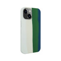 Evelatus Apple iPhone 14 Silicone case Multi-Colored Green