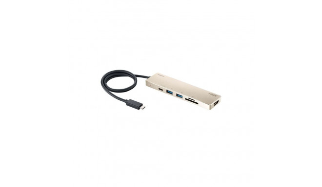 Aten UH3239 USB-C Multiport Mini Dock with Power Pass-Through