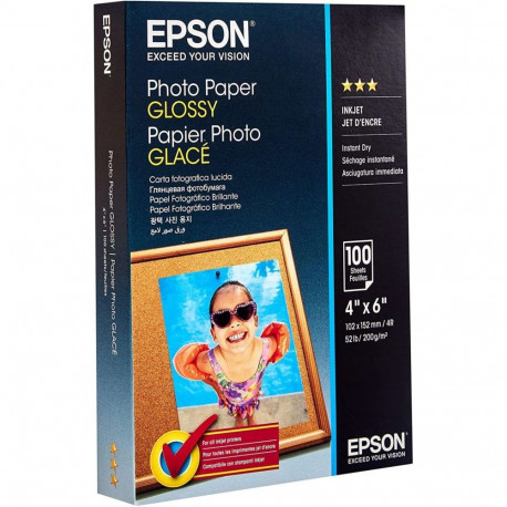 EPSON Photo Paper Glossy 10 x 15 cm, 200 g/m