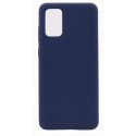 Evelatus Samsung Galaxy S20 Ultra Premium Soft Touch Silicone Case Midnight Blue