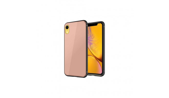 GreenGo Apple iPhone XR GLASS Case Pink
