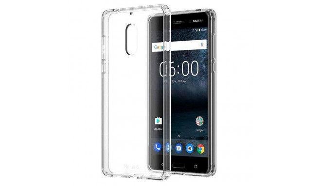 Evelatus Nokia 6.1 2018 Clear Silicone Case 1.5mm TPU Transparent