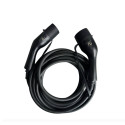 EV Charge AUX325T2 Premium EU CE Universal Cable 22 KW 32A Type 2 to Type 2 5M Black