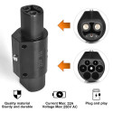 EV Charge MG1AC Tüübi 2 pistik Tesla AC sisenemise jaoks 32A Režiim 3 AC laadimise adapter