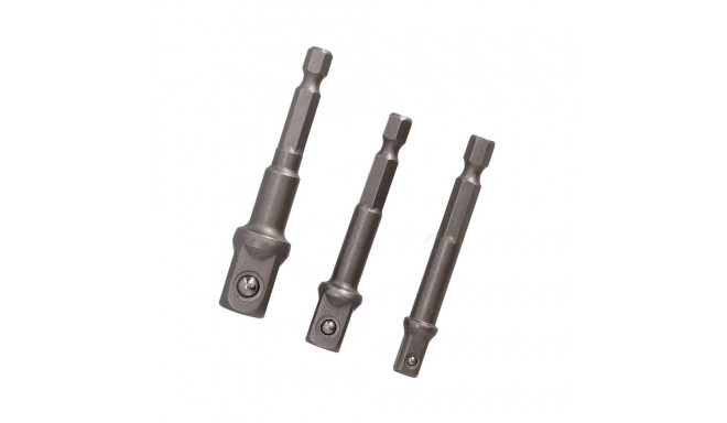 ADAPTERS 1/4 HEXTO 1/2 3/8 1/4 DRAUMET
