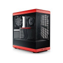 Hyte Y40 punane ATX korpus aknaga, must/punane