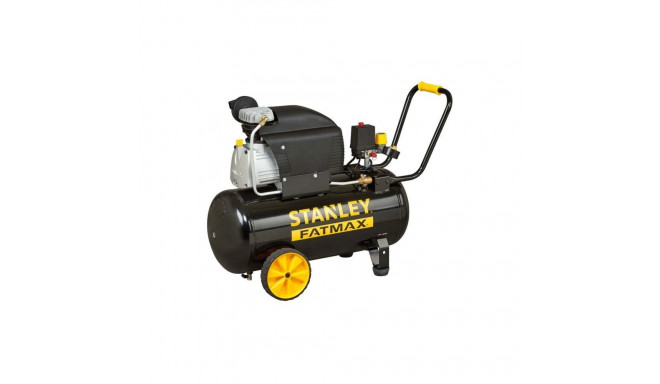 Air compressor STANLEY Fatmax FMXCM0063E, 1500 W, 8 bar, 222 l/min, 50 l, oil-filled, with wheels