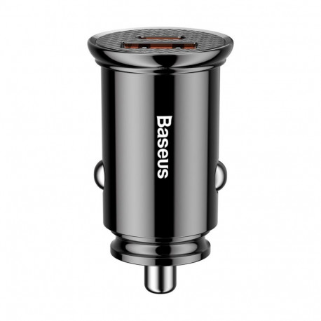 Baseus Baseus Circular PPS smart car charger with USB Quick Charge 4.0 QC 4.0 and USB-C PD 3.0 SCP p