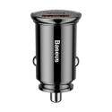 Baseus Baseus Circular PPS smart car charger with USB Quick Charge 4.0 QC 4.0 and USB-C PD 3.0 SCP p