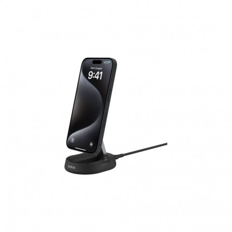 Belkin | Adjustable Wireless Magnetic Charging Station with Qi2 (15W) | WIA008vfBK