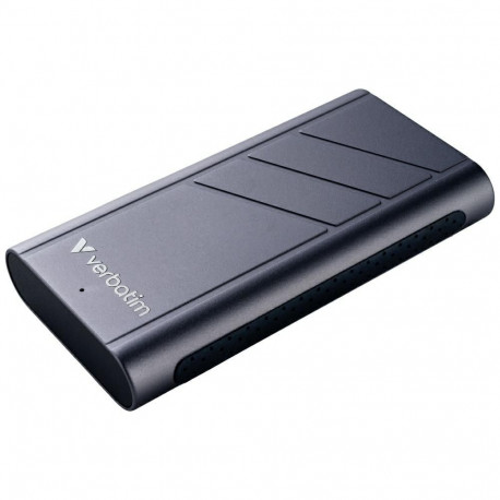 Kõvaketas väline SSD Verbatim TurboMetal SSD 2TB USB4 40Gbps, USB-C kaabel, Re3700MB/s Wr3600MB/s