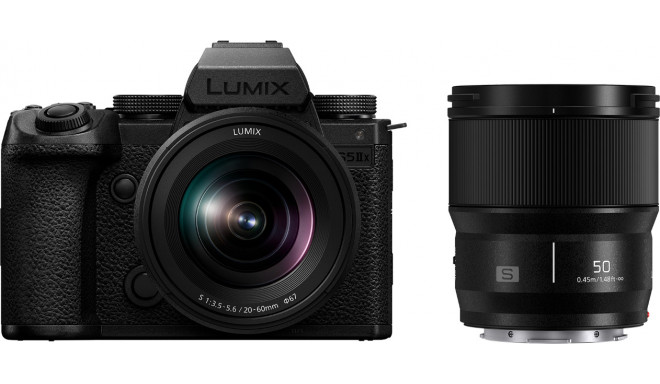 Panasonic Lumix DC-S5 IIX + 20-60mm + 50mm (avatud pakend)