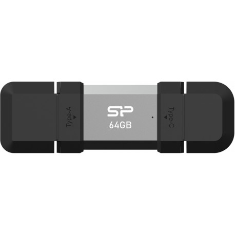 Silicon Power flash drive 64GB Mobile C51, silver (opened package)