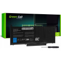Green Cell GREEN CELL aku F3YGT Dell Latitude 7280 7290 7380 7490 jaoks 7.6V 6200mAh