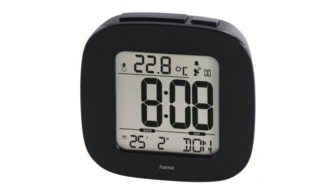 Hama Hama 00186373 RC 45 Alarm Clock Black