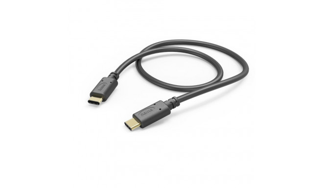 Hama Hama 00201591 Charging Cable, USB-C - USB-C 1.5m black