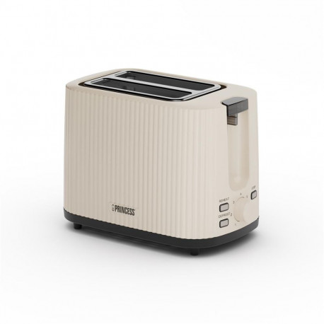Princess Wave Toaster | 428207 | Power 930 W | Number of slots 2 | Housing material Plastic | Beige