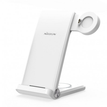 Nillkin - Nillkin PowerTrio 3in1 Wireless Charger for Garmin Watch White