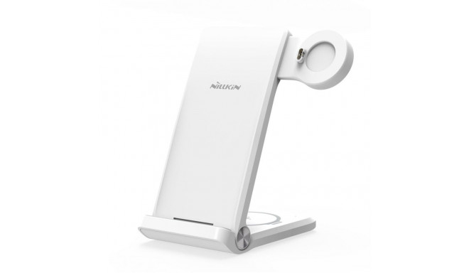 Nillkin - Nillkin PowerTrio 3in1 Wireless Charger for Garmin Watch White