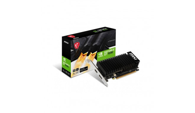 MSI GeForce GT 1030 4GHD4 LP OC | NVIDIA | 4 GB | GeForce GT 1030 | DDR4 | HDMI ports quantity 1 | P