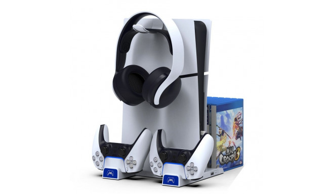 - iPega P5S009 Multifunctional Charging Stand for PS5 Slim White