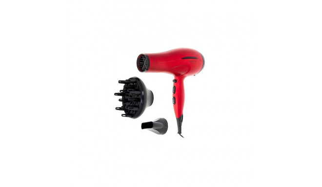 Camry Hair Dryer CR 2253 2400 W, Number of temperature settings 3, Diffuser nozzle, Red