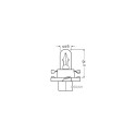 12V 1,12W BX8.4d ORANZ KARBIS