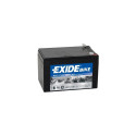 12V 7Ah AGM12-7F 150x65x100+- Exide