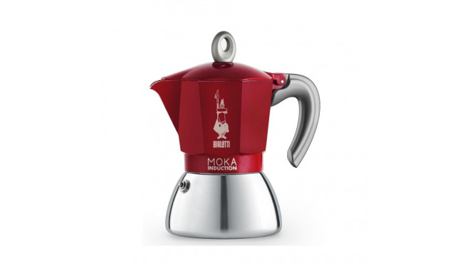 Moka pot Bialetti Moka Induction punane 6 tassi