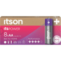 itson itsPOWER battery Alkaline LR6IPO/8CB (opened package)