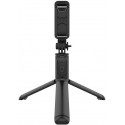 Crong statiiv-käsistatiiv SelfieGo Lite Bluetooth, must